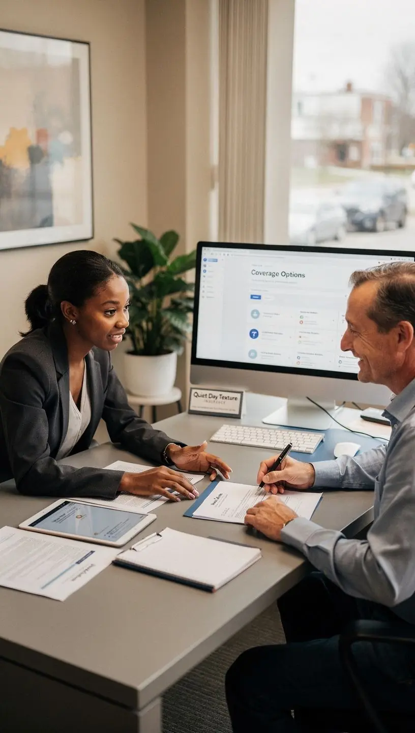 Zespół doradców pomagających w wyborze ubezpieczenia komunikacyjnego